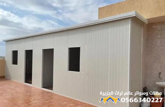 حداد تركيب ملاحق خارجية من ساندويتش بانل في جدة