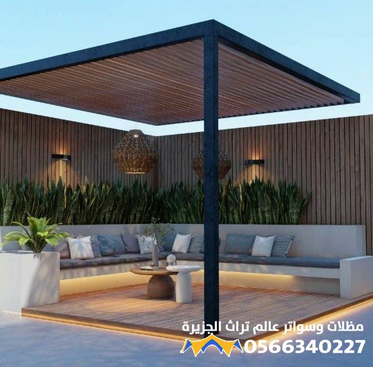مظلات جدة بأشكال وأحجام وتصاميم متنوعة 