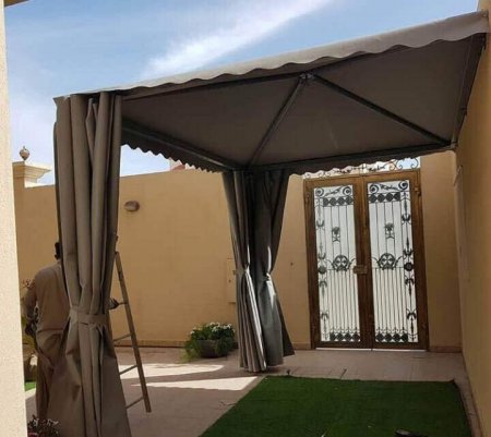 مظلات وسواتر تركيب حي الريان جده