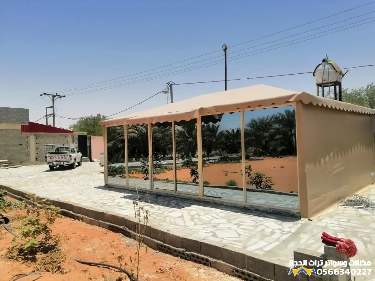 بناء خيمة زجاجية للفلل باحياءجدة:تنفيذ بيوت شعر زجاجية