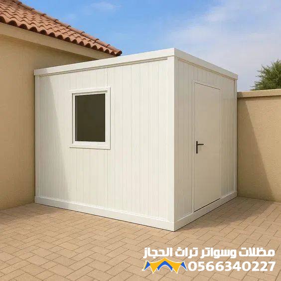 بناء غرف ساندوتش بانل للسطح حي الحمدانيه 