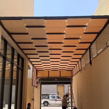مظلات وسواتر مجدول جدة 