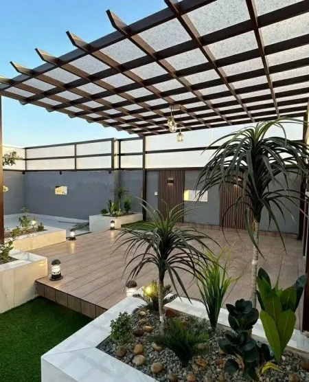 تصميم مظلات وشالات حدائق جدة ومكة والطائف