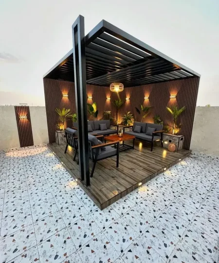 تصميم ملاحق أسطح وتنسيق الحدائق جدة