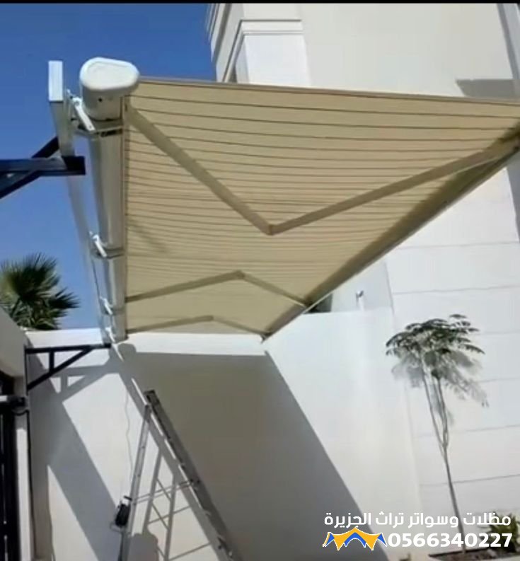 تركيب مظلات متحركة ولكسان في جدة