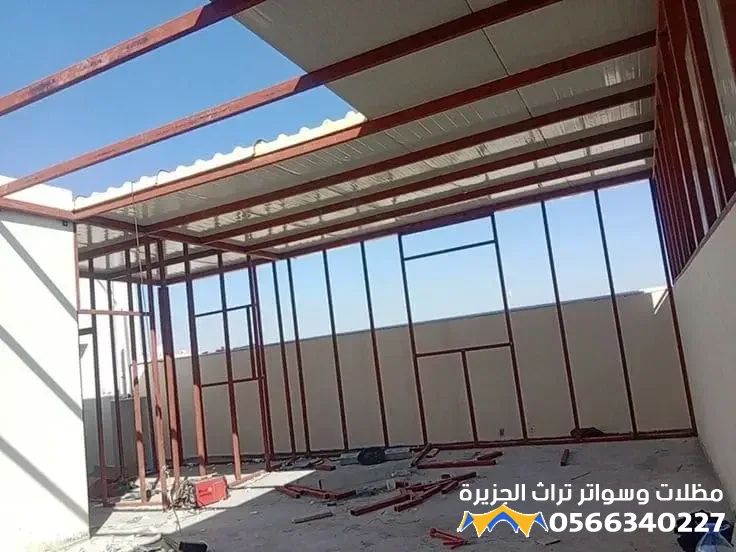 تركيب مظلات والواح وغرف ساندوتش بانل في جدة 